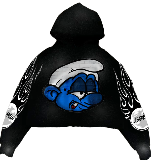 TEEK - Smurf Hoodie - Mens Unisex TOPS TEEK LIB S Style 1