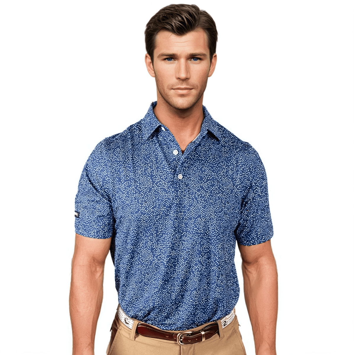 TEEK - Starry Night Mens Polo TOPS TEEK 2P