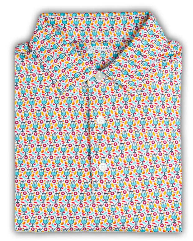 TEEK - Summer Vibes Mens Polo TOPS TEEK 2P S