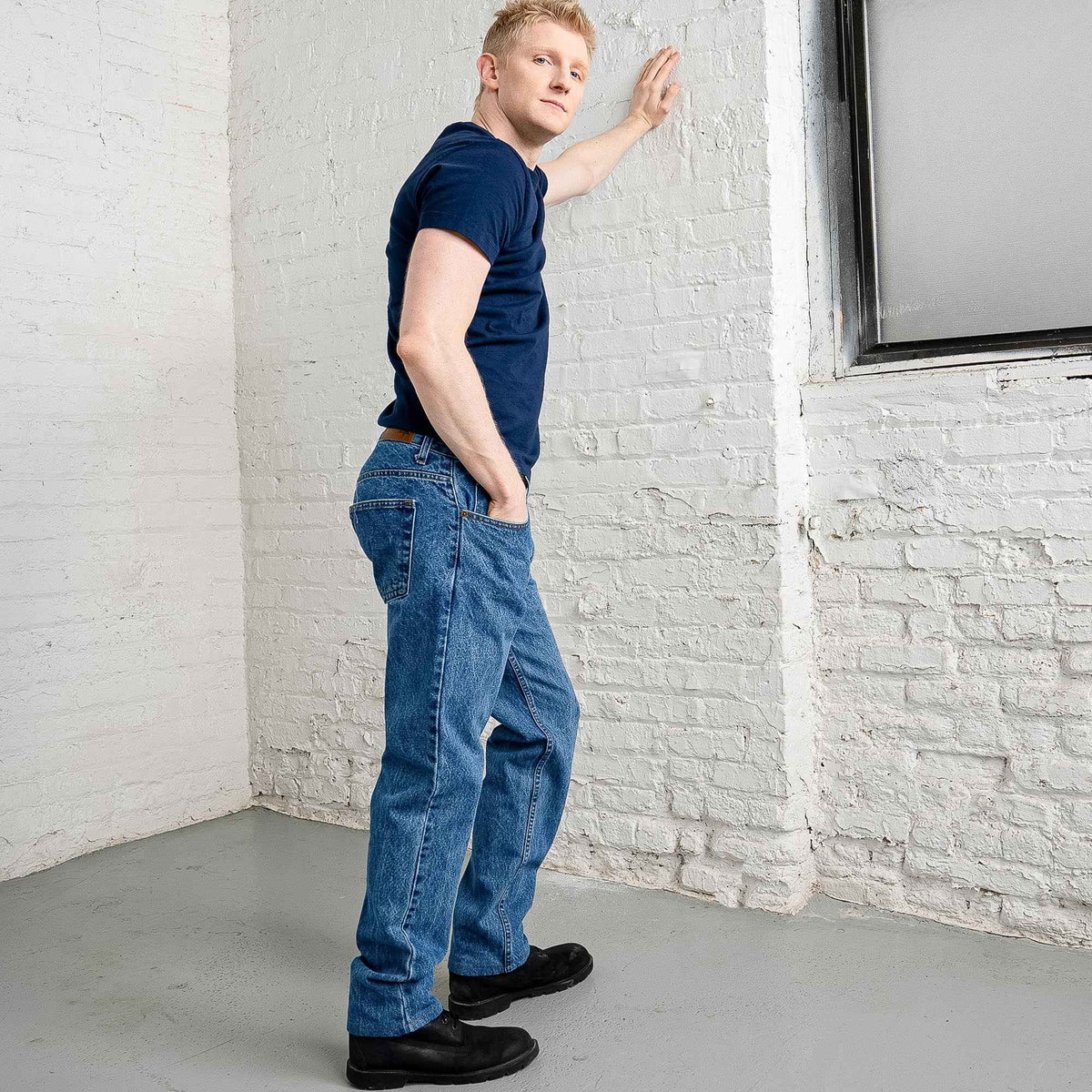 TEEK - 100% Cotton Tailored Fit Stone Wash JEANS TEEK DDA