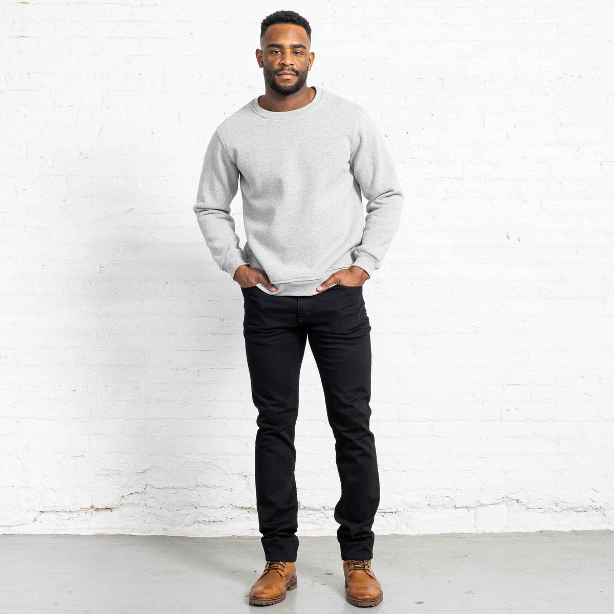 TEEK - Tailored Fit - Black JEANS TEEK DDA