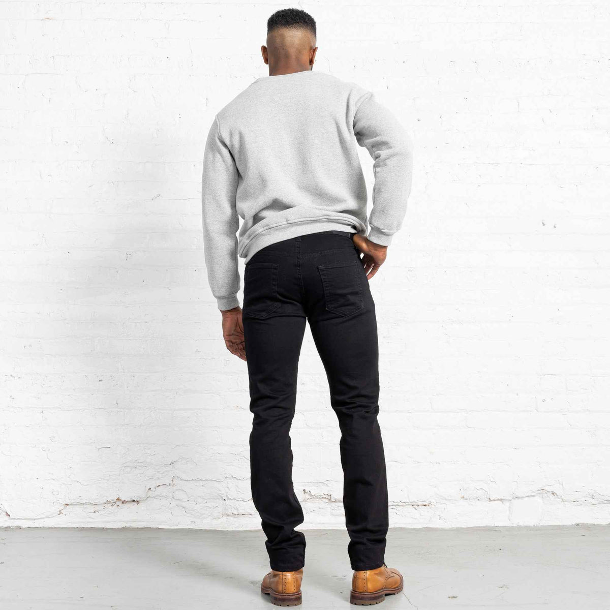 TEEK - Tailored Fit - Black JEANS TEEK DDA