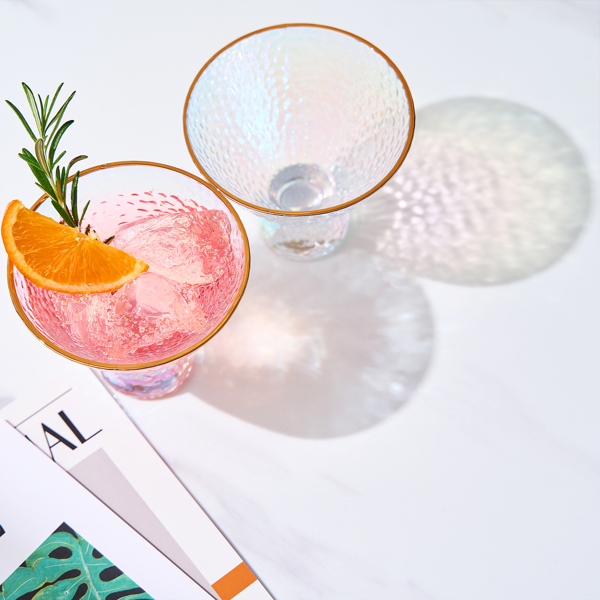 TEEK - Dulce Martini Cocktail Glassware Set HOME DECOR TEEK KS