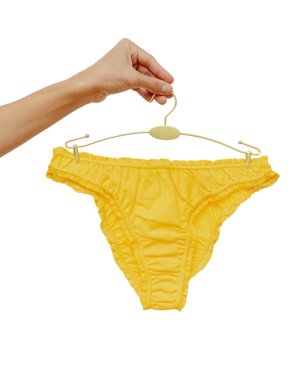 TEEK - Yellow Lemon Frilly Panties UNDERWEAR TEEK PNM XS