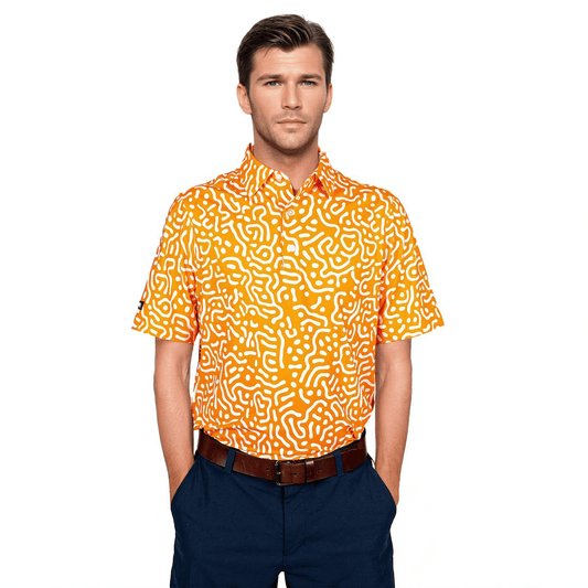 TEEK - Wrong Fairway Mens Polo TOPS TEEK 2P