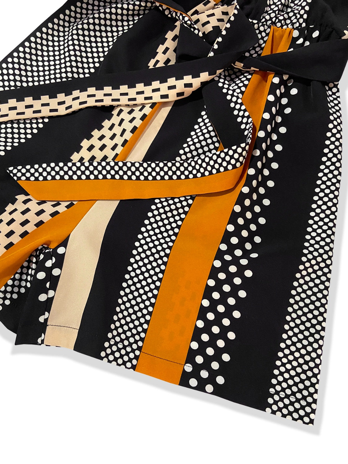 TEEK - Black Tied Color Block Sleeveless Romper JUMPSUIT TEEK Trend