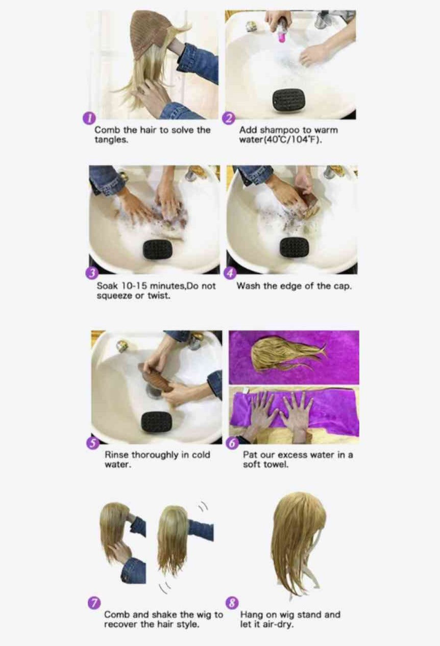 TEEK - 26" Lace Front Synthetic Long Wave Golden Brown Wig HAIR TEEK Trend