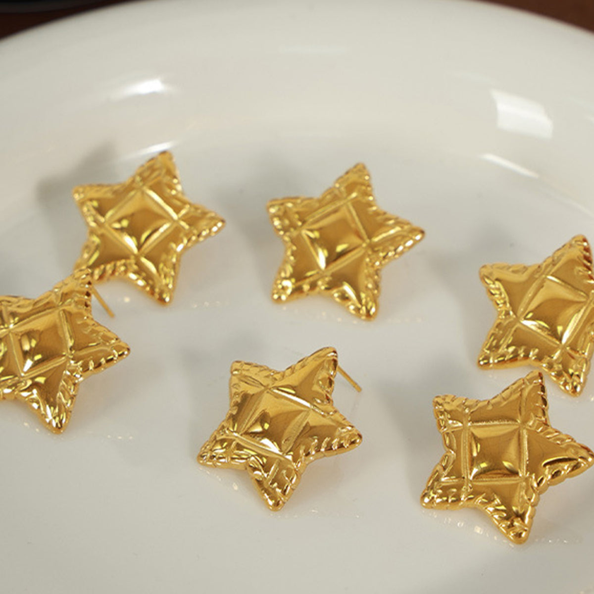 TEEK - Titanium Steel Star Stud Earrings JEWELRY TEEK Trend