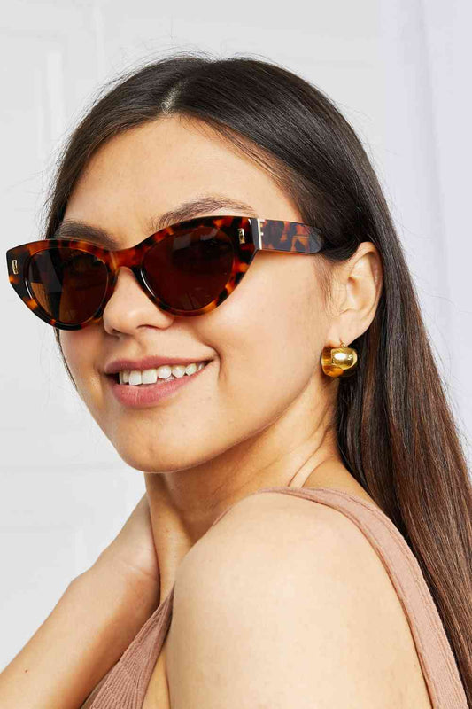 TEEK - Tangerine Cateye Tortoiseshell Sunglasses EYEGLASSES TEEK Trend
