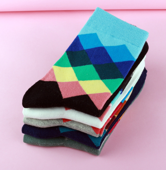 TEEK - Color Checkbox Socks SOCKS theteekdotcom