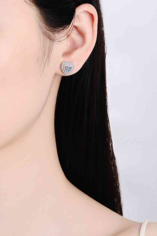 TEEK - La La La Heart Stud Earrings JEWELRY TEEK Trend