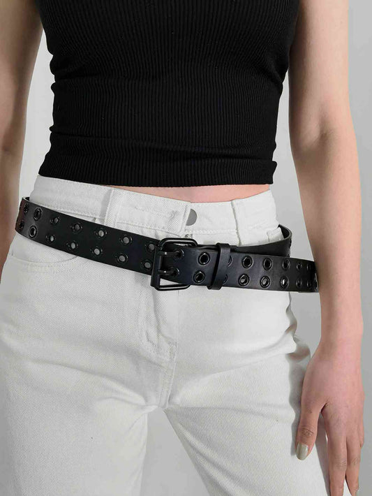 TEEK - Grommet Black Belt BELT TEEK Trend