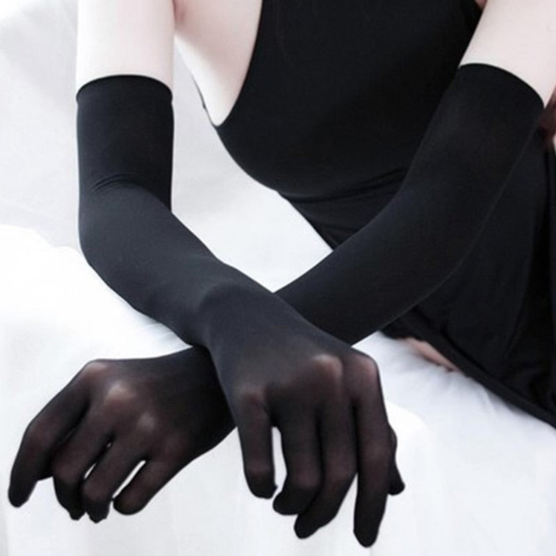 TEEK - Ultra-Thin Long Sheer Gloves GLOVES theteekdotcom