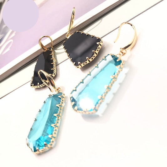 TEEK - Trapezoid Tear Drop Earrings JEWELRY theteekdotcom