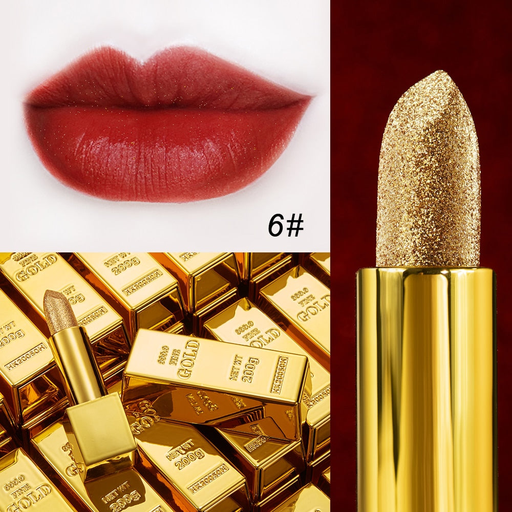 TEEK - Moisturizing Red Gold Stick Lipstick MAKEUP theteekdotcom 06