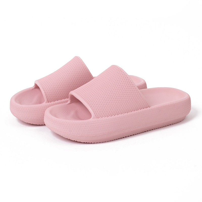 TEEK - Thick Sole Soft Bread Slippers SHOES theteekdotcom