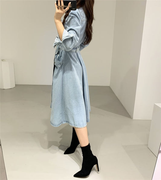 TEEK - It's The Denim For Me Dress DRESS theteekdotcom