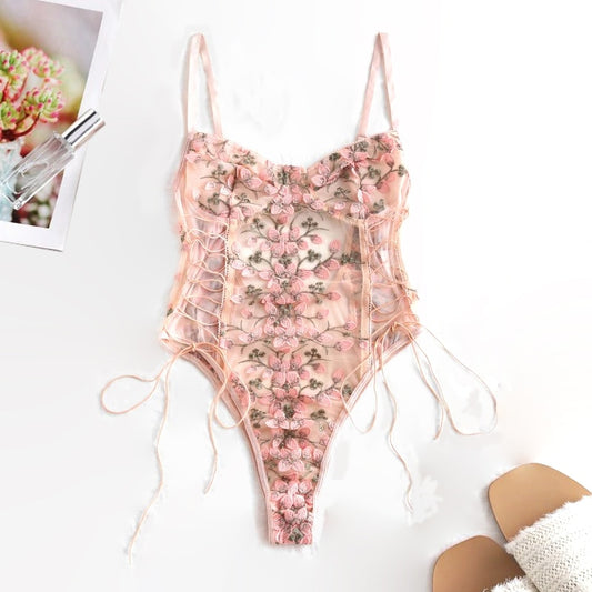 TEEK - Teddy Lace Mesh LINGERIE theteekdotcom