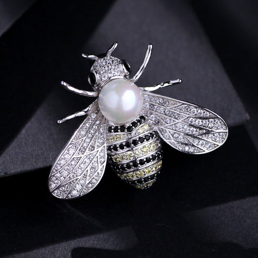 TEEK - Little Bee Brooch JEWELRY theteekdotcom Silver