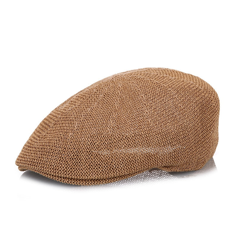 TEEK - Beret Straw Mesh Beret Hat HAT theteekdotcom 5 22.83in