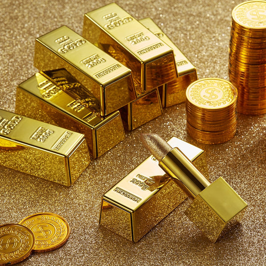 TEEK - Moisturizing Red Gold Stick Lipstick MAKEUP theteekdotcom