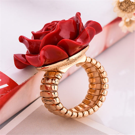 TEEK - Stretch Rose Ring JEWELRY theteekdotcom Default Title