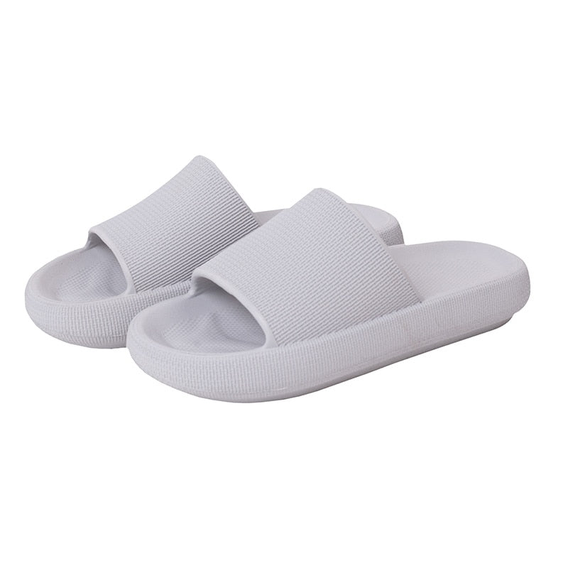 TEEK - Thick Sole Soft Bread Slippers SHOES theteekdotcom