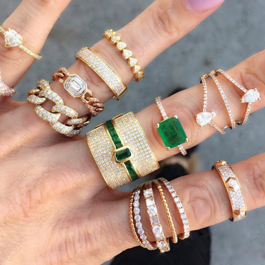 TEEK - Shine Stack Belt Rings JEWELRY theteekdotcom