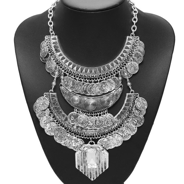 TEEK - Bohemian Ethnic Layered Necklaces JEWELRY theteekdotcom B