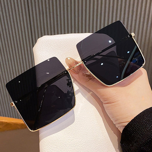 TEEK - Bizzy Boss Bottom Frame Square Sunglasses EYEGLASSES theteekdotcom