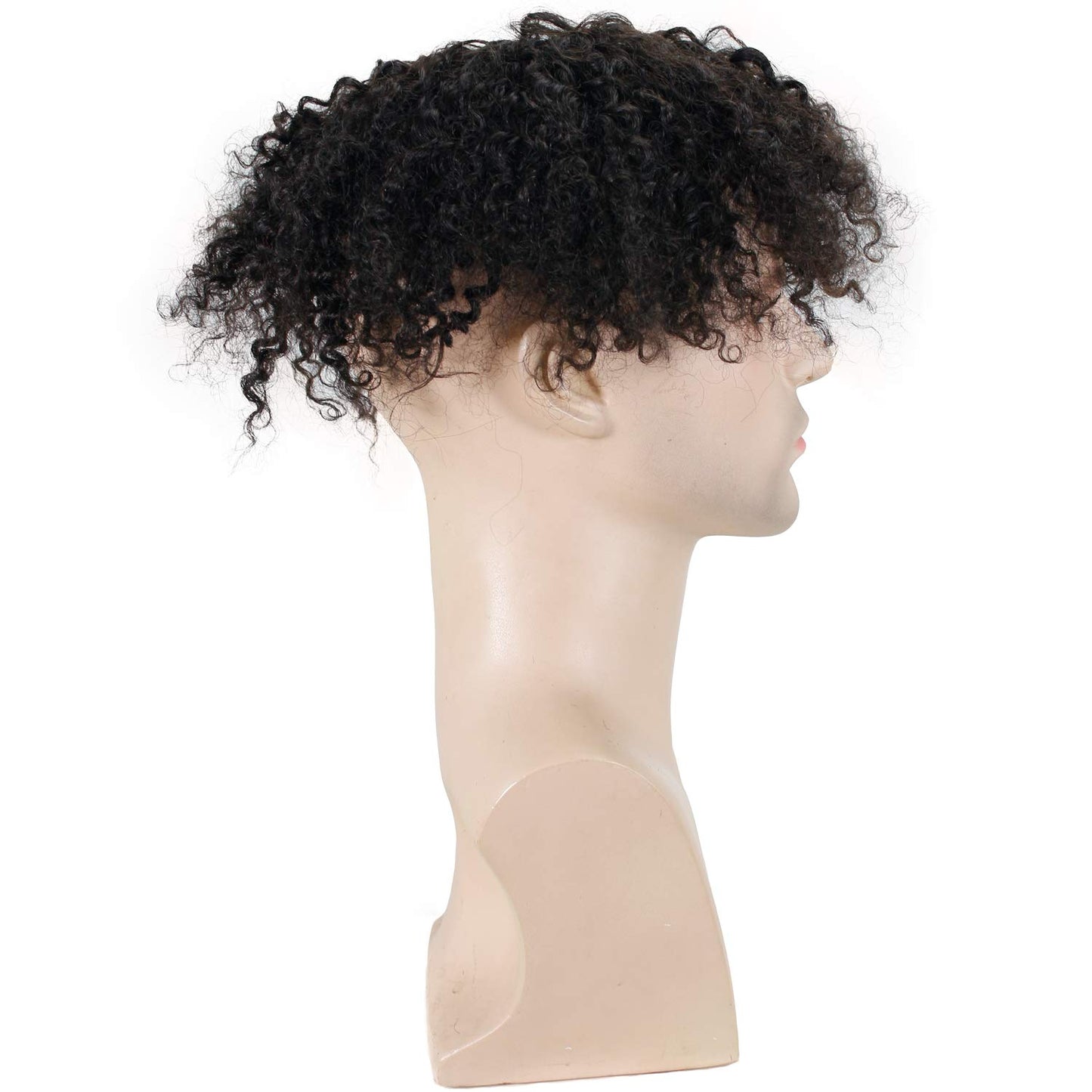 TEEK - Kinky Curly 100% Human Toupee HAIR theteekdotcom