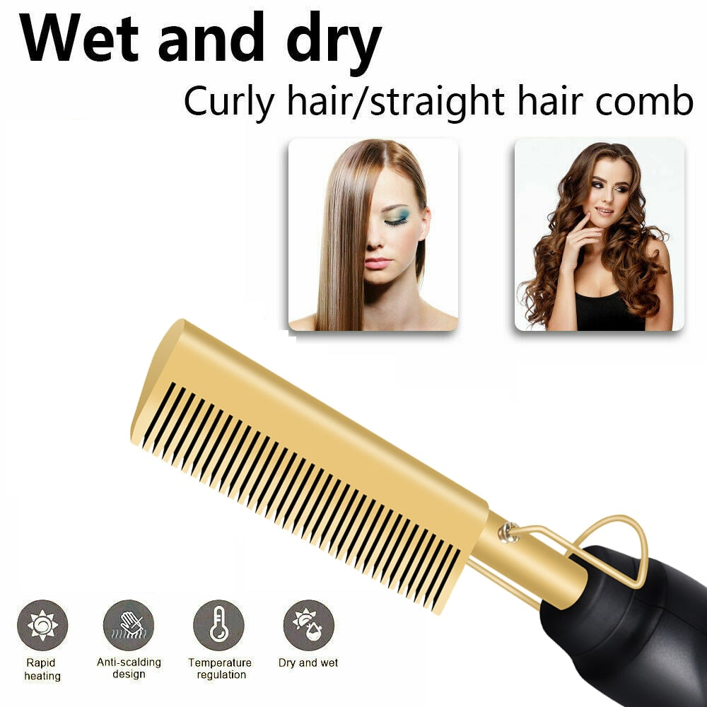 TEEK - Electric Hot Comb Straightener HAIR CARE theteekdotcom