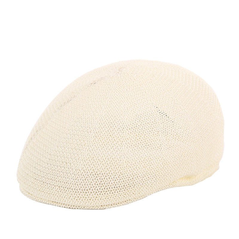 TEEK - Beret Straw Mesh Beret Hat HAT theteekdotcom 7 22.83in