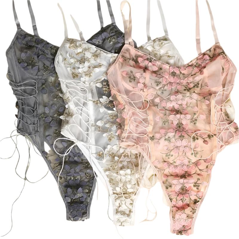 TEEK - Teddy Lace Mesh LINGERIE theteekdotcom