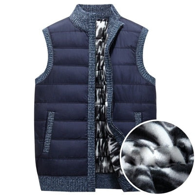 TEEK - Knit Calm Vest JACKET theteekdotcom Blue M