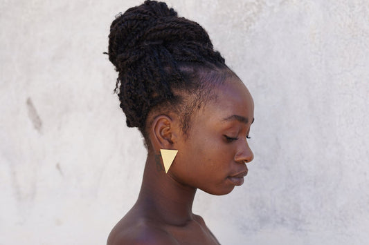 TEEK - Capital Symbol Earrings JEWELRY theteekdotcom