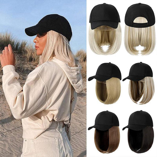 TEEK - Baseball Cap Wig HAIR theteekdotcom