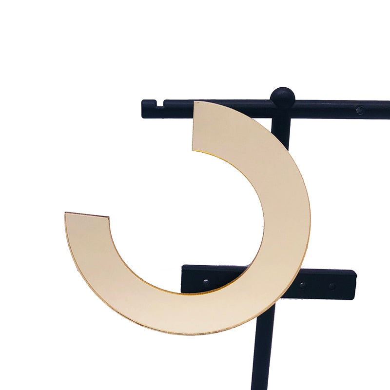 TEEK - Capital Symbol Earrings JEWELRY theteekdotcom