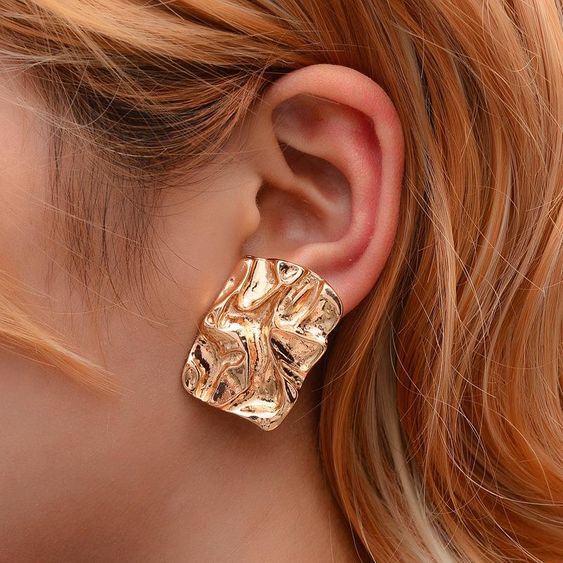 TEEK - Bitten Block Earrings JEWELRY TEEK