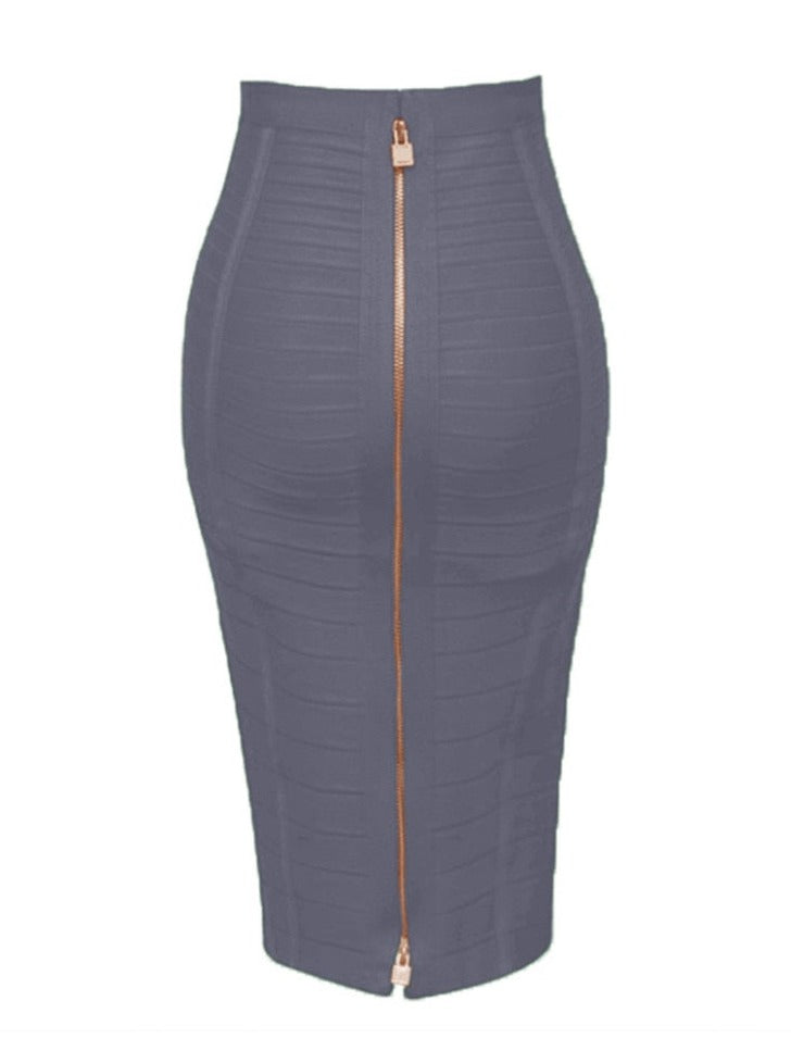 TEEK - Baddie Bandage Skirt SKIRT theteekdotcom Grey XS