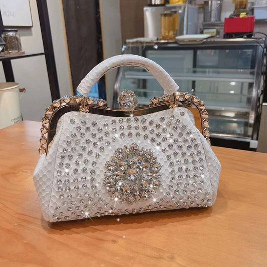 TEEK - Shine Clip Rhinestone Bag BAG theteekdotcom