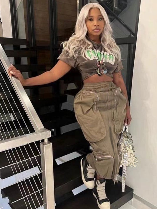 TEEK - Carry Cargo Skirt SKIRT theteekdotcom