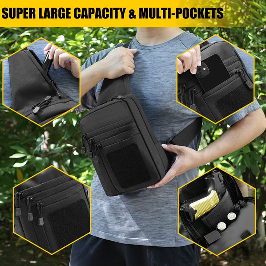 TEEK - Tactical Shoulder Strap Bag BAG theteekdotcom