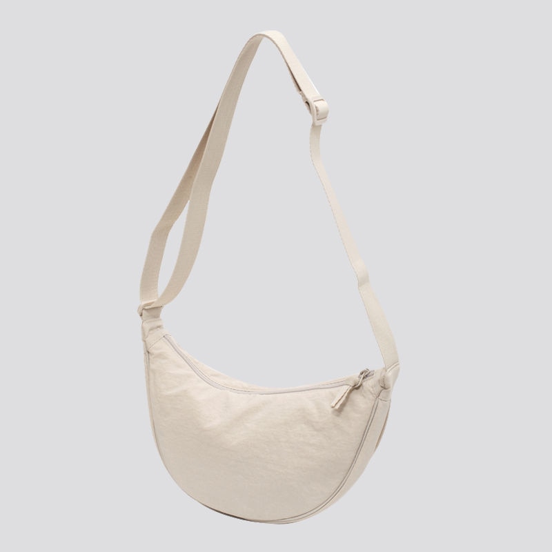 TEEK - Simple Shoulder Sling Bag BAG theteekdotcom beige/light gray