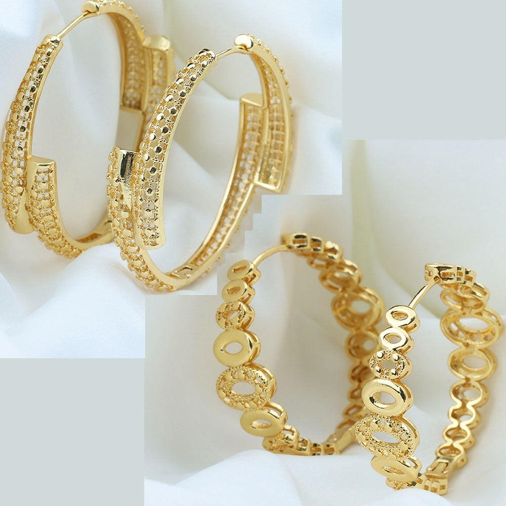 TEEK - Final Hoop Earrings JEWELRY theteekdotcom 9 (2 pairs)