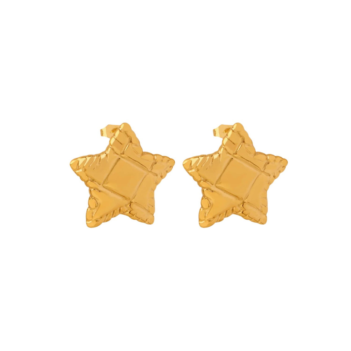 TEEK - Titanium Steel Star Stud Earrings JEWELRY TEEK Trend