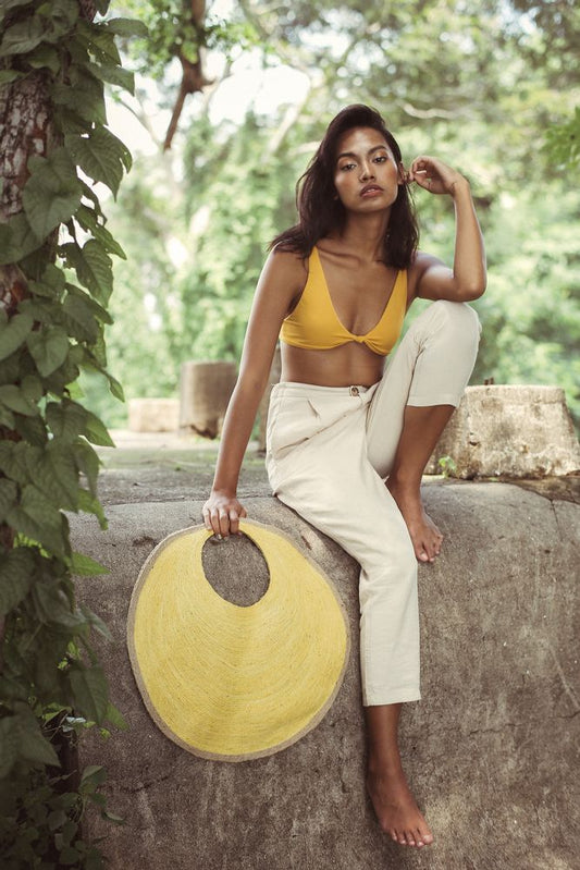 TEEK - Solo Citroen Jute Bag BAG theteekdotcom