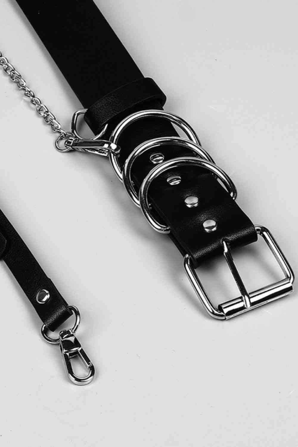 TEEK - Shoulder Strap Punk PU Belt BELT TEEK Trend