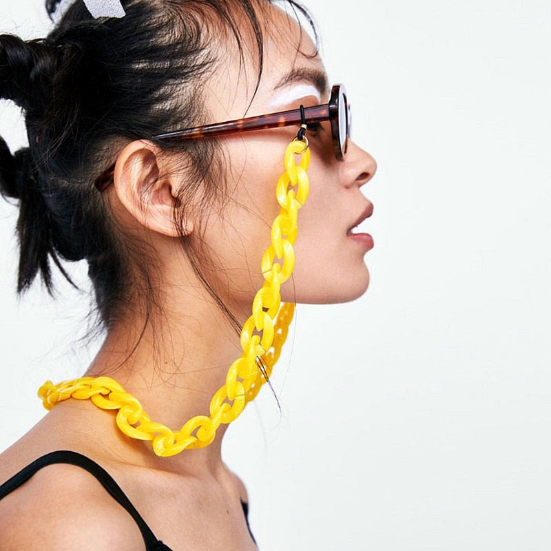 TEEK - Thick Link Glasses Neck Chain | Various Colors EYEWEAR theteekdotcom