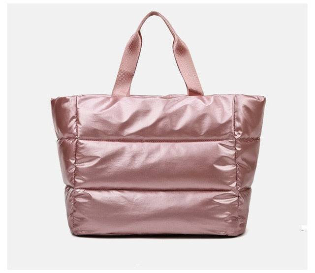 TEEK - The Padded Large Tote BAG theteekdotcom pink